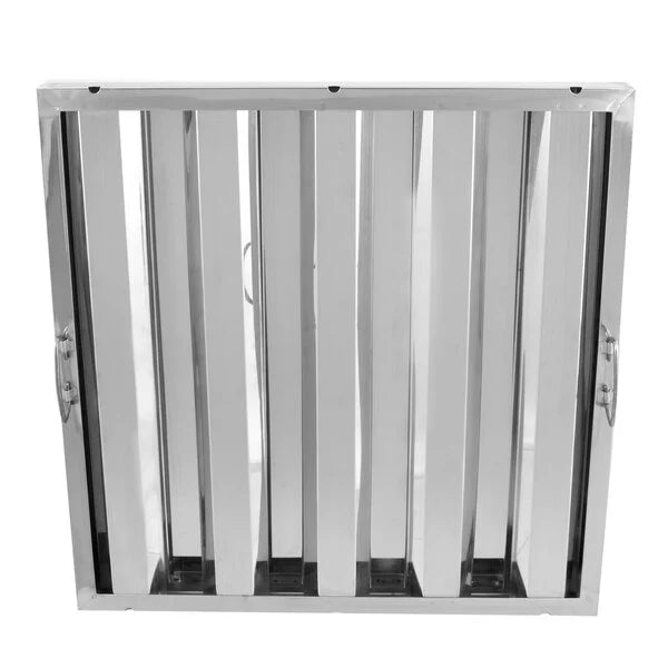 Omcan 34838 Stainless Steel Range Hood Filter, 20" H x 20" W x 2" Thick, Construction, Kitchen Exhaust
