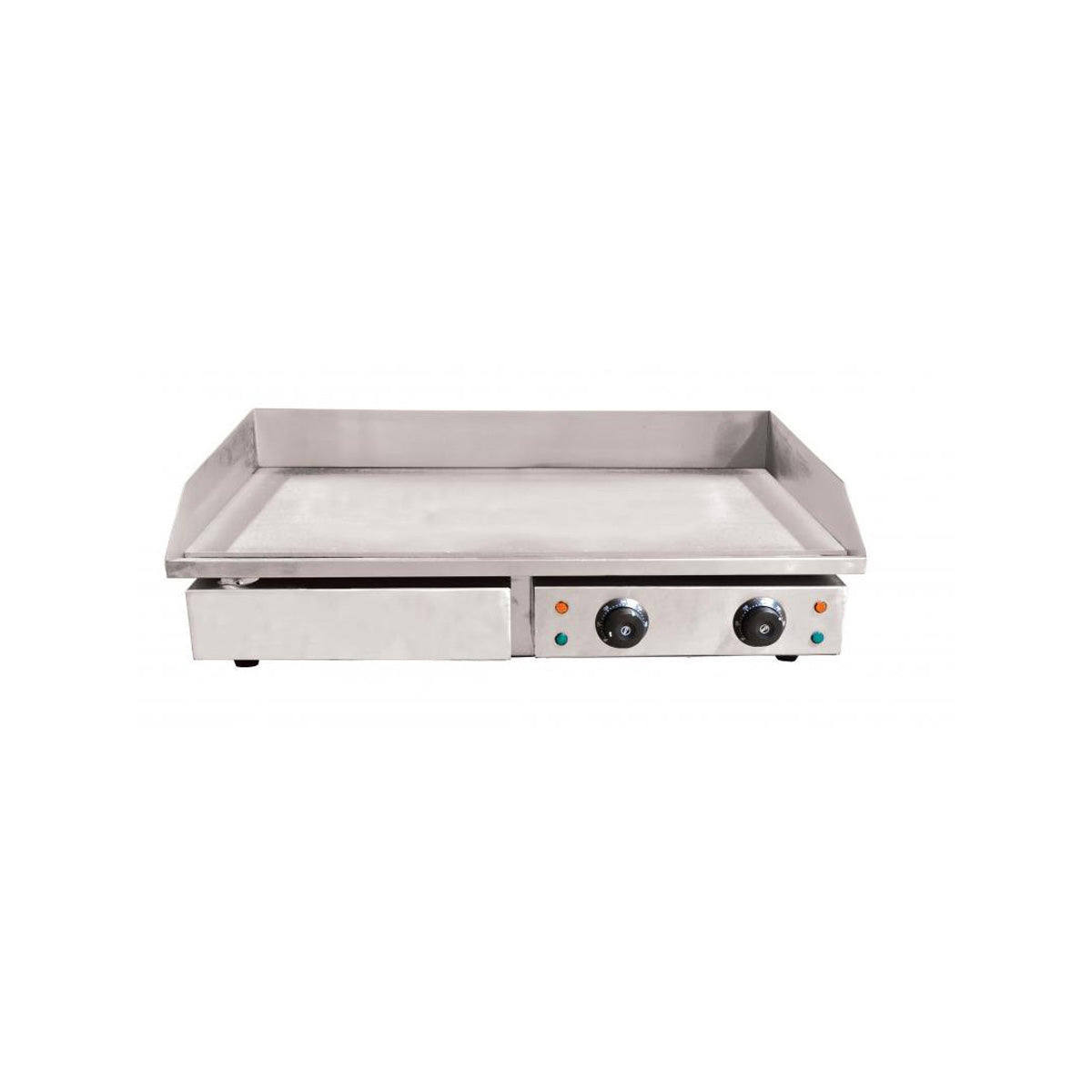 Omcan 34870 28" Countertop Electric Griddle with 28.5" x 15.75" Surface, Thermostatic Controls, 220v