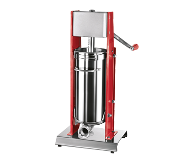 Omcan 38000 Elite Series Manual Vertical Sausage Stuffer, 15 lbs Capacity, Stainless Steel, 2 Speed Gear Driven | 11 - 15 lb
