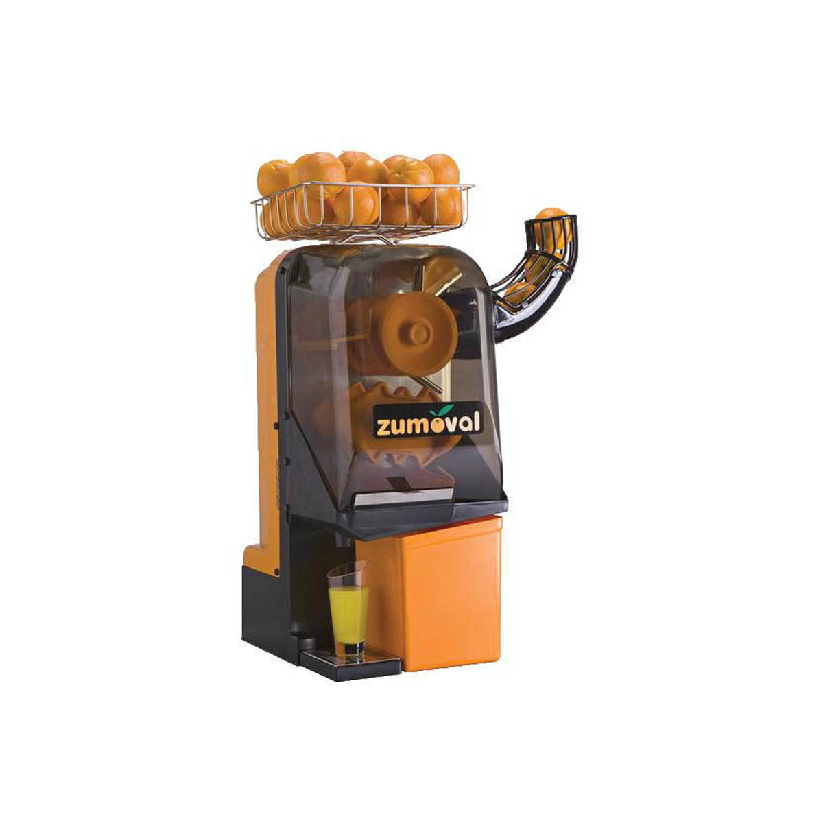 Omcan 39518 MiniMax Zumoval Auto Feed Citrus Juicer, 15 Oranges/Min-6 Fruits Feeder | plastic housing