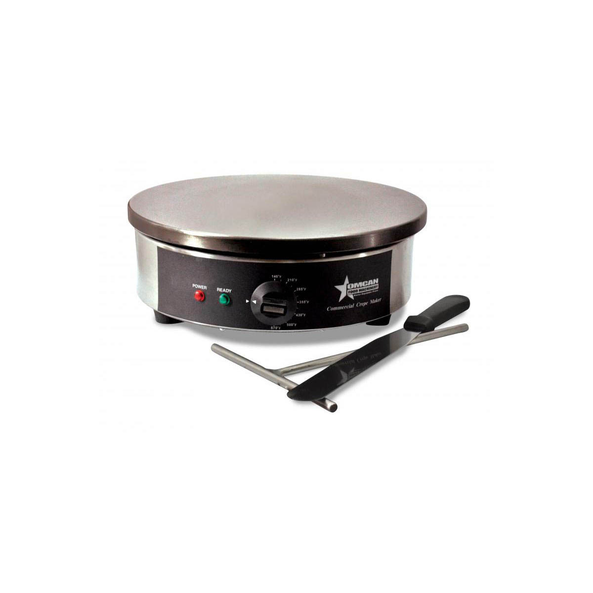 Omcan 39579 Crepe Maker | 13.8" Wide