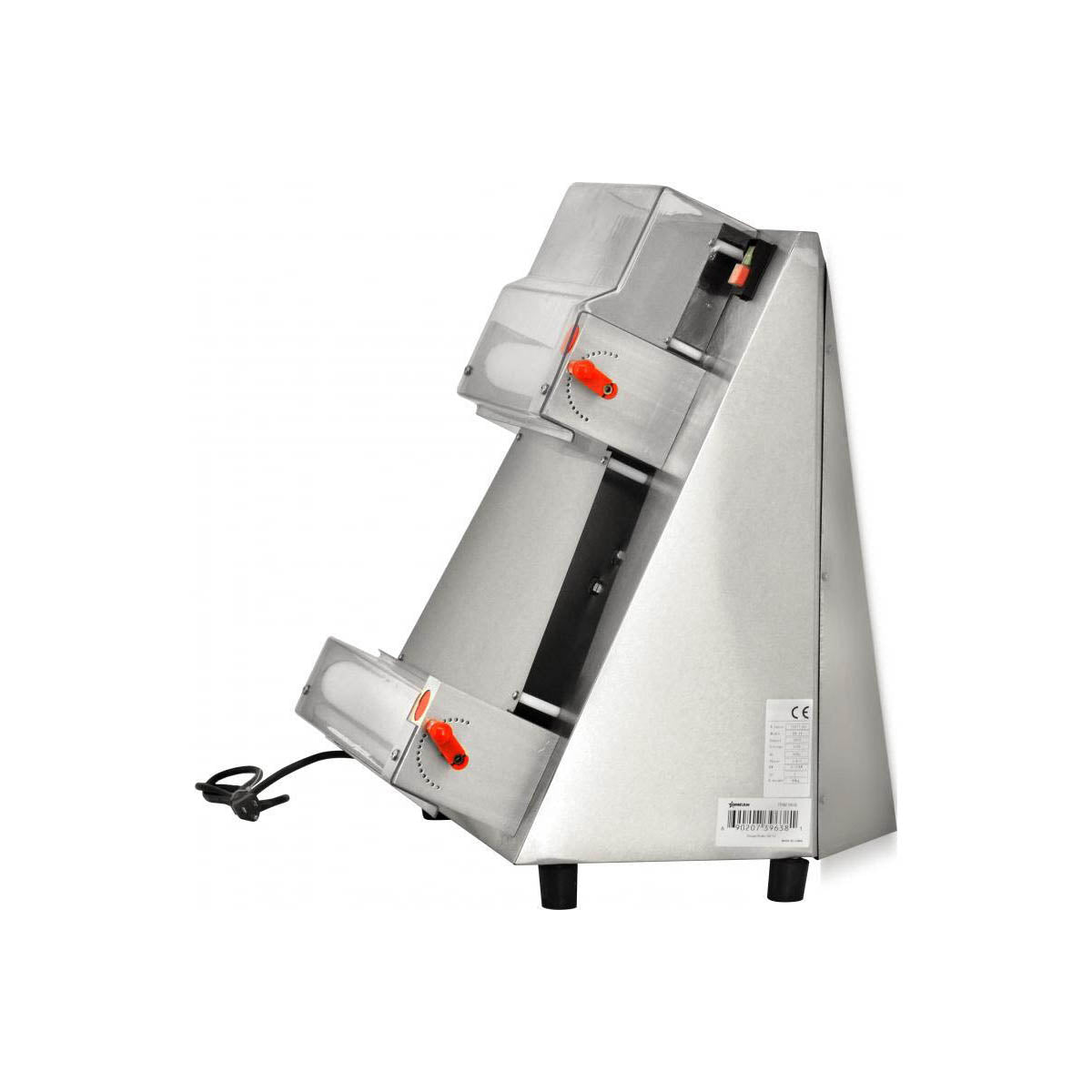Omcan 39638 Countertop Pizza Moulder, 16" Max Roller Width, 1/2 HP, 110V