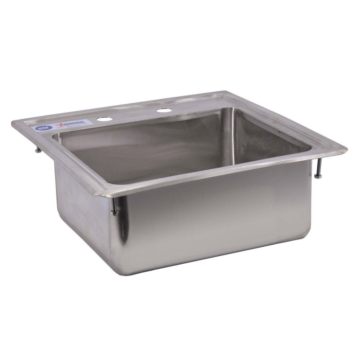 Omcan 39784 Drop-In Sink | 15" Wide