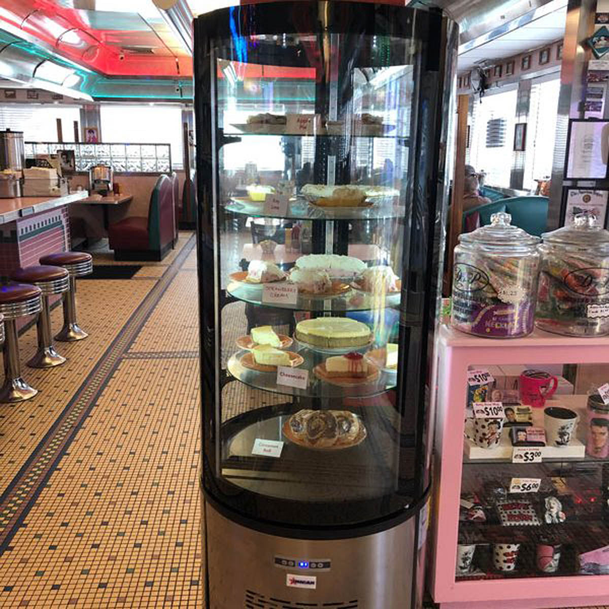Omcan 40440 27" Self Service Refrigerated Bakery Display Case