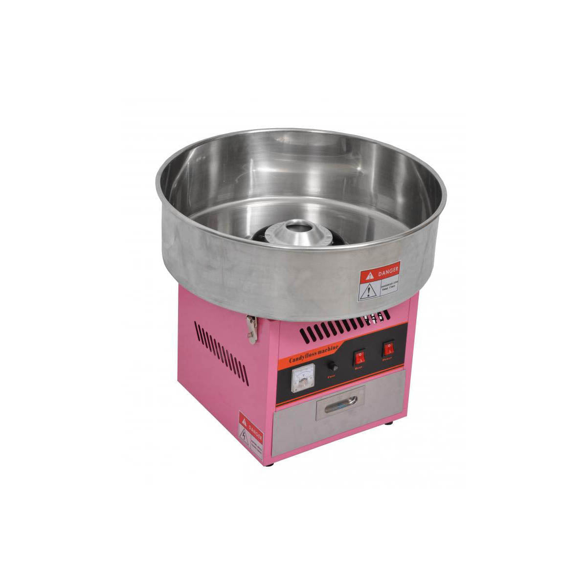 Omcan 41337 (Cf-Cn-0720) Cotton Candy Machine, Countertop, 28" Bowl