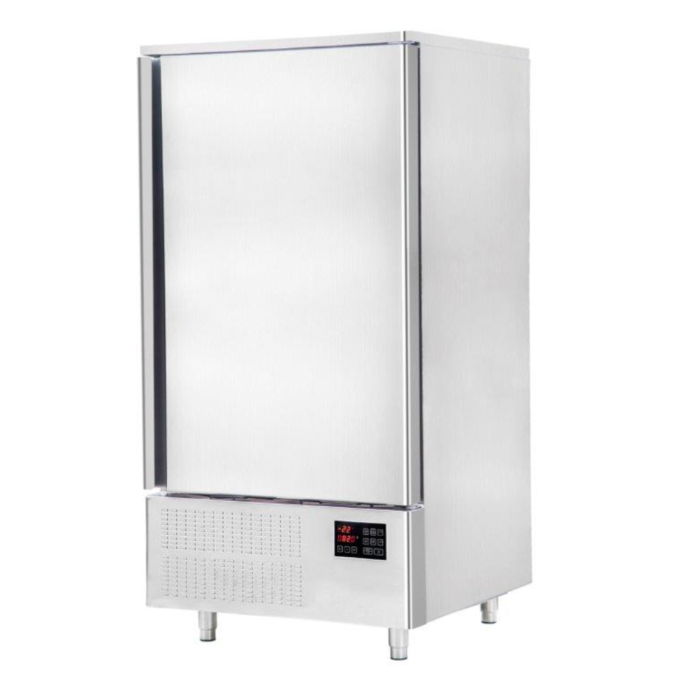 Omcan 41456 31" Reach-In Blast Chiller, 10 GN 1/1 Pan Capacity, 660W, 110V, R290 Refrigerant