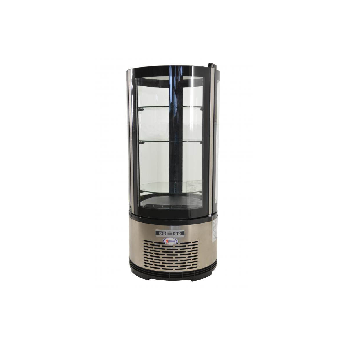 Omcan 41466 19" Countertop Glass Refrigerated Bakery Display Case