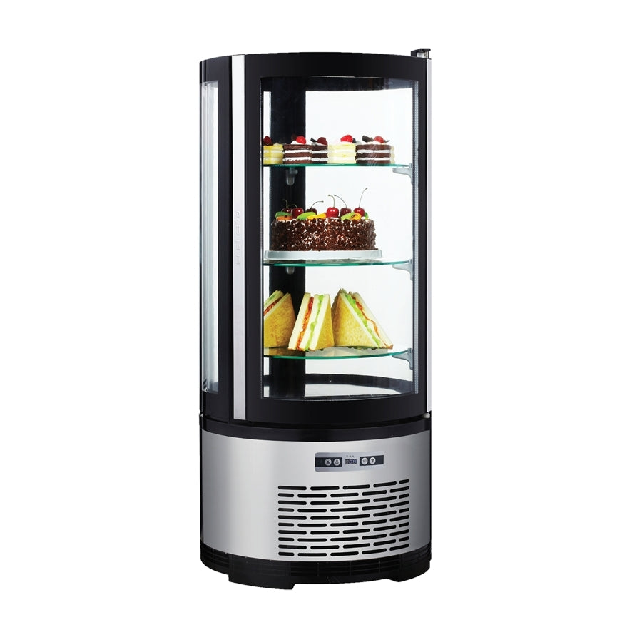 Omcan 41466 19" Countertop Glass Refrigerated Bakery Display Case