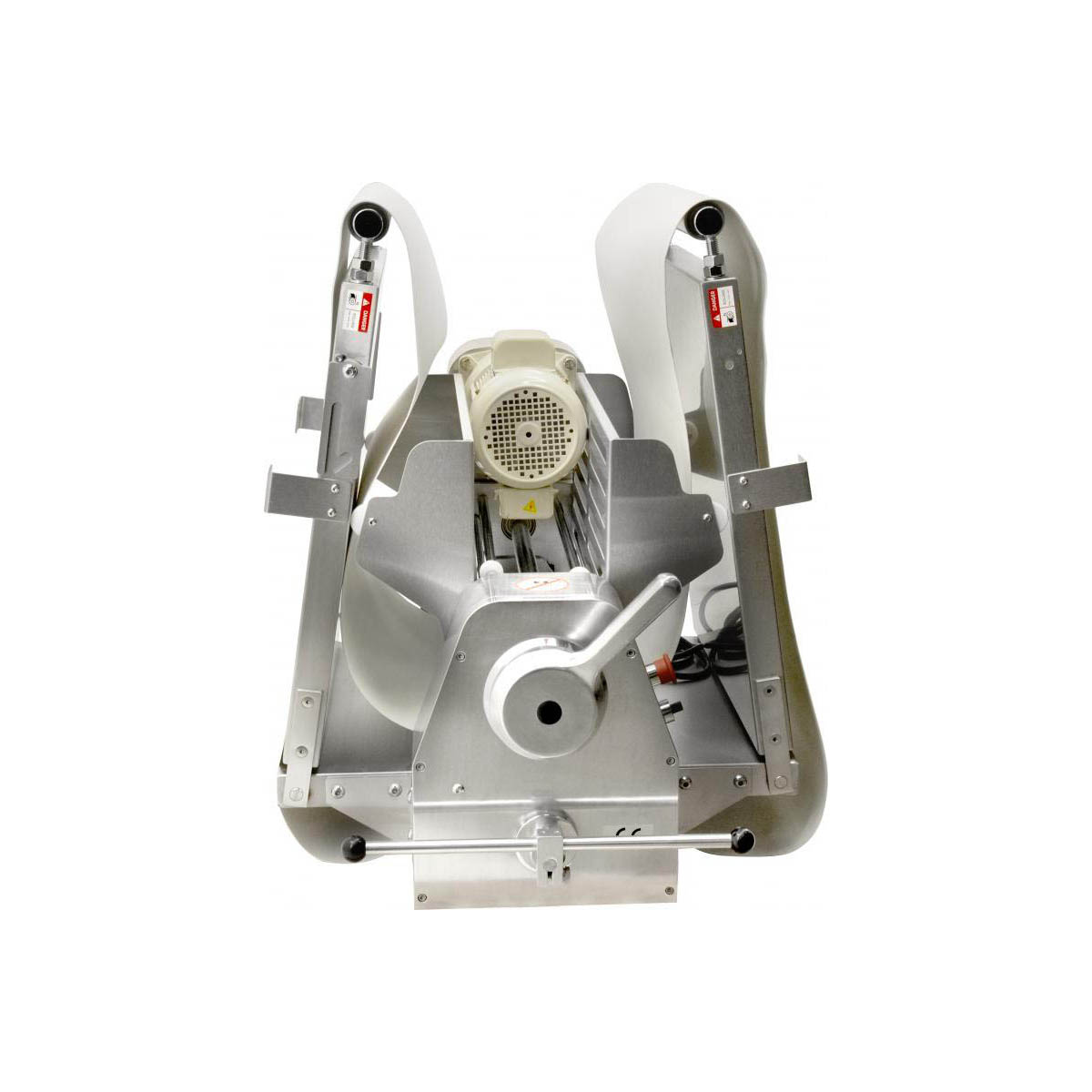Omcan 42154 Countertop Reversible Dough Sheeter, 20-1/2" Rollers with Foldable Tables, 3/4 Hp | stainless steel
