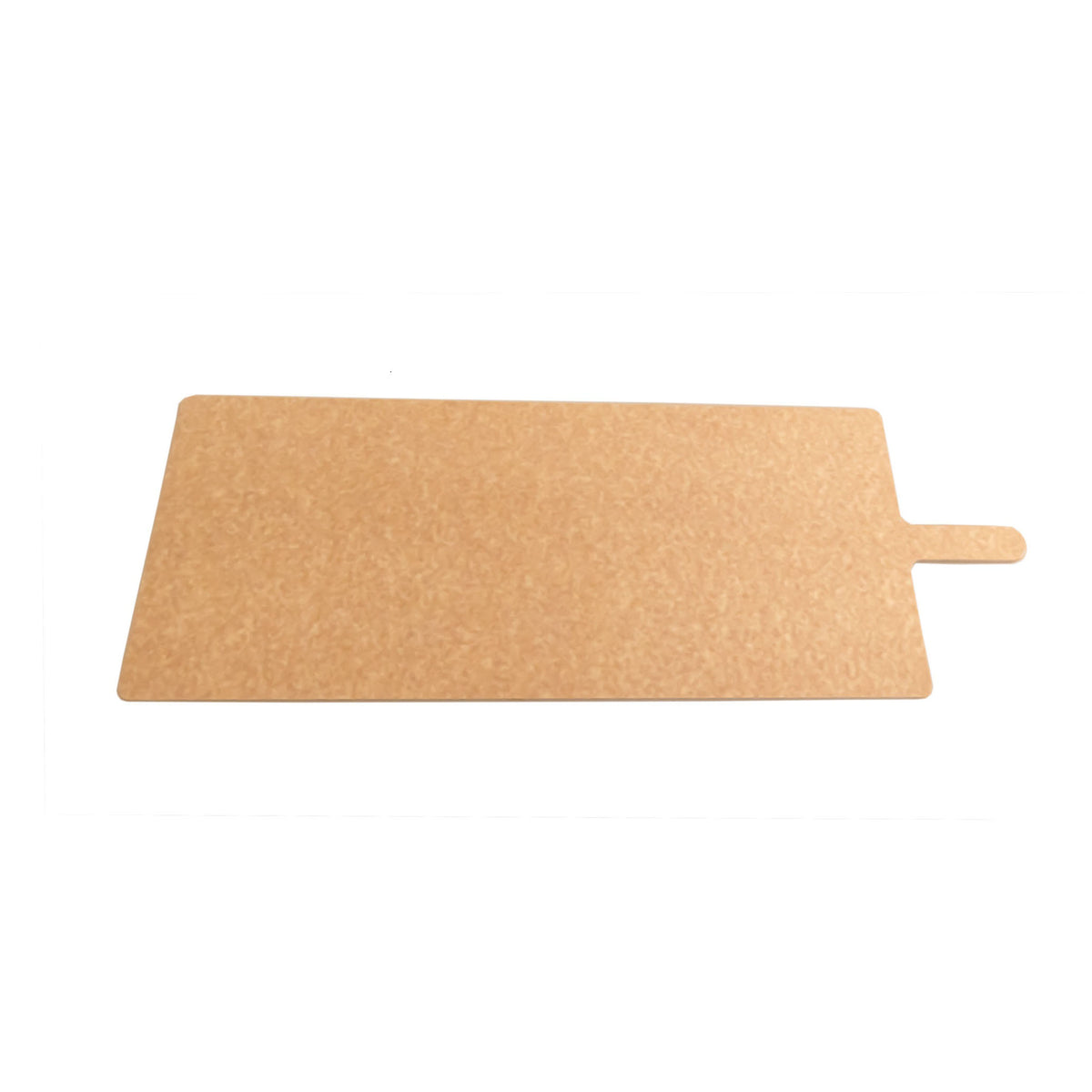 Omcan 42467 Pizza Peel - Rectangular 12" x 29" Pressed Wood Blade, 34" Length, Wood Handle