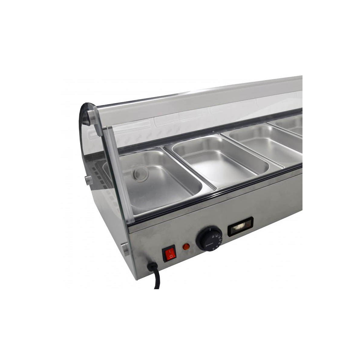 Omcan 43119 44" Countertop Heated Deli Display Case