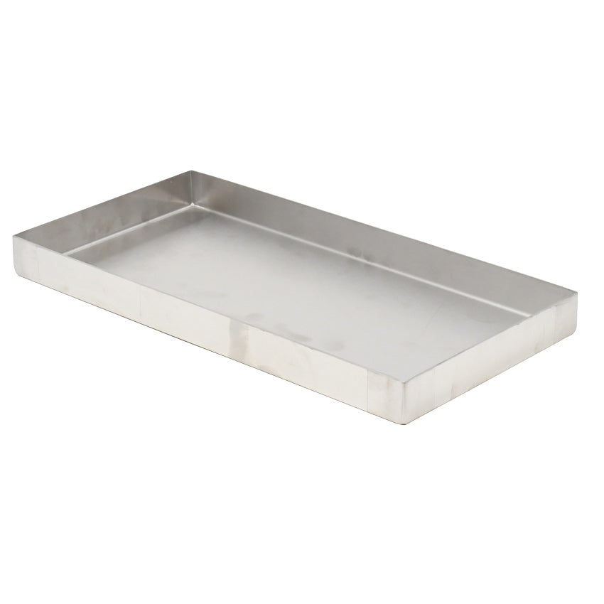 Omcan 43128 Stainless Steel Food Pan, 6" x 12" x 1" Size, 1" Depth, Heavy-Duty Kitchen Storage