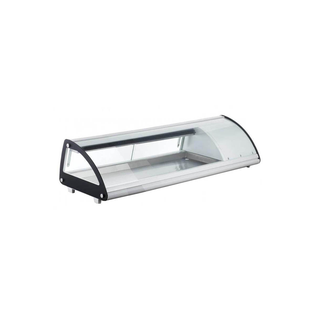 Omcan 43223 44" Countertop Refrigerated Sushi Display Case, White