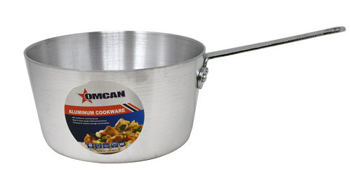 Omcan 43345 Sauce Pan - 4.5 Qt Aluminum Cookware, Smallwares Commercial Kitchen
