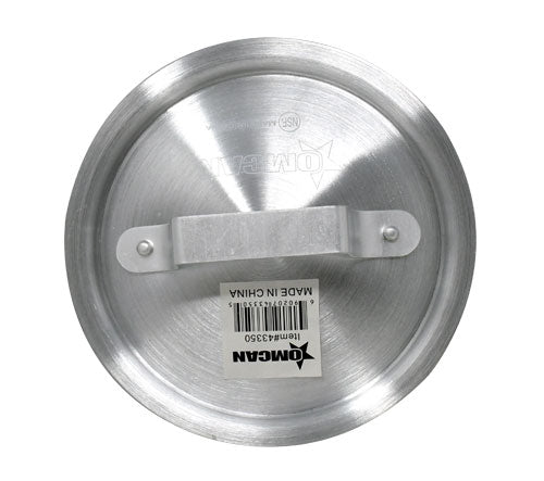 Omcan 43350 Aluminum Cookware Cover, 1.5 Qt Lid, Pot & Pan Lids, Aluminum Construction
