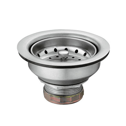 Omcan 43409 3.5-inch Drain Basket with Stopper
