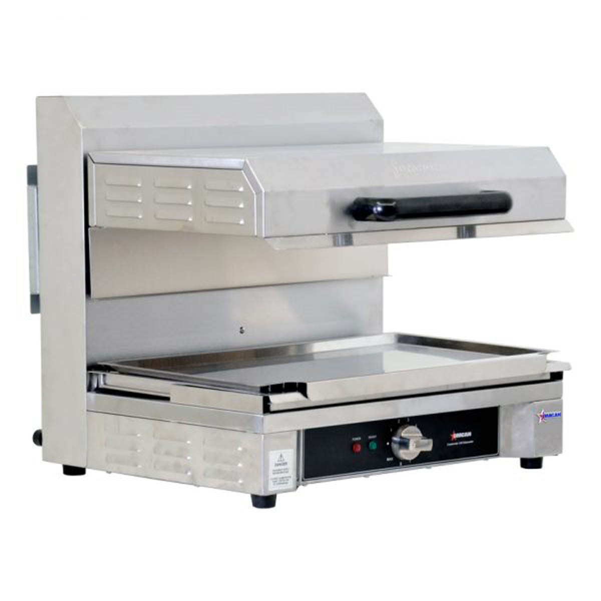 Omcan 43450 (Ce-Cn-0580-S) Salamander/Broiler, Electric, Countertop, 23"W