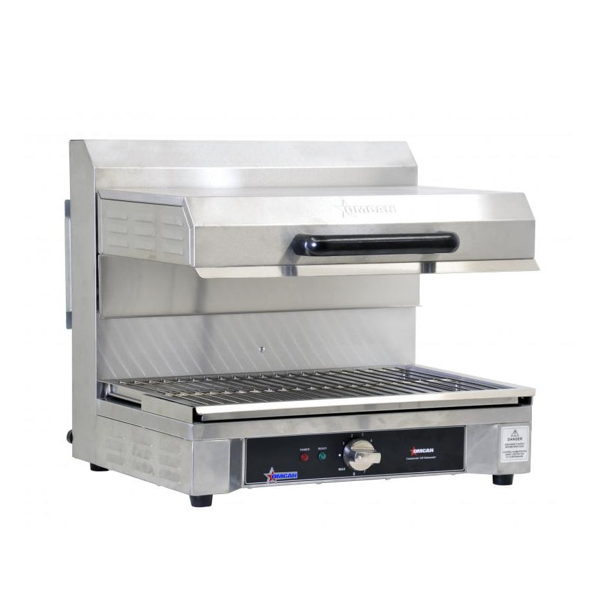 Omcan 43450 (Ce-Cn-0580-S) Salamander/Broiler, Electric, Countertop, 23"W
