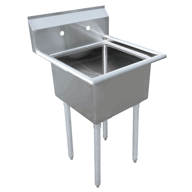 Omcan 43761 Single Compartment Sink | 23" Wide