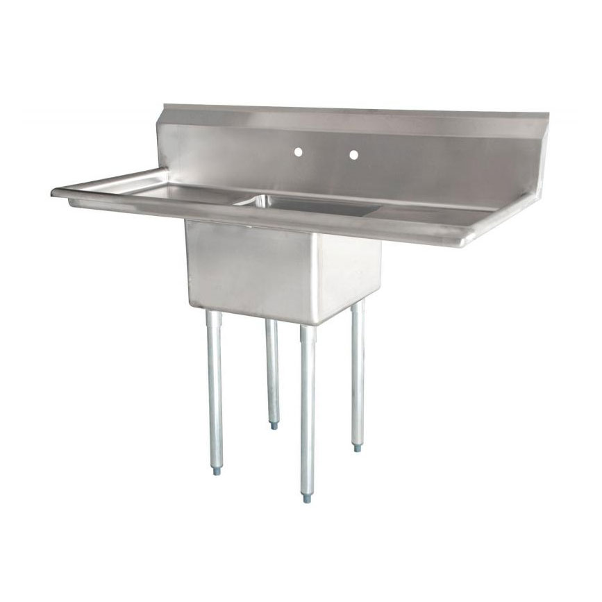 Omcan 43774 Single Compartment Sink | 54" Wide