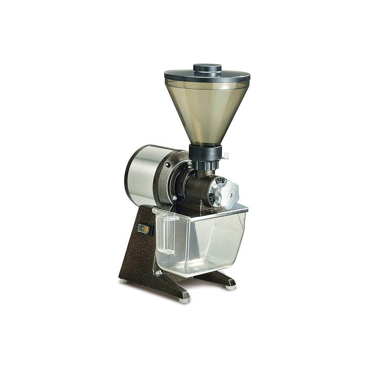 Omcan 44116 S.Steel & Aluminum Body Automatic Operation, 2.2 lbs. Hopper Capacity - 650W / 110V