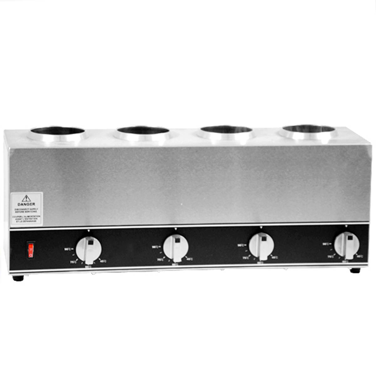 Omcan 44180 (Fw-Cn-1604) Quadruple Bottle Sauce Warmer, Countertop | (4) squeeze bottles
