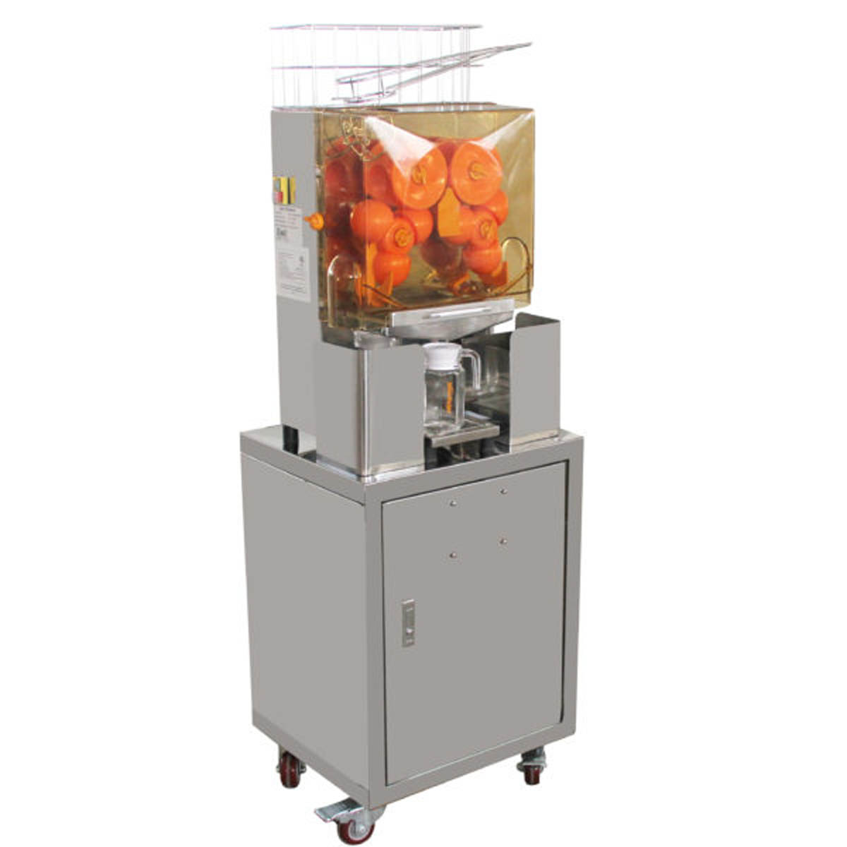 Omcan 44228 Automatic Feed Citrus Juicer, 20 Orange Per/Min | stainless steel & plastic