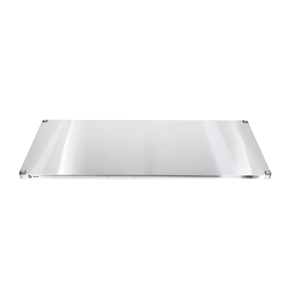 Omcan 44245 Undershelf Work Table | stainless steel