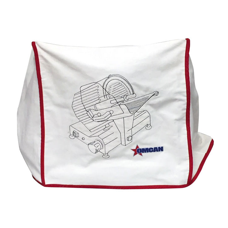 Omcan 44264 Fabric Cover for 8" & 9" Meat Slicers - Durable Polyester Fabric, Fits 8" & 9" Slicers