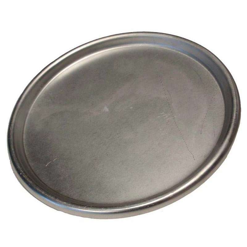 Omcan 44323 Aluminum Dough Pan Cover Lid for 96 Oz Proofing Pan - Heavy-Duty Retarding Cover for Pizza Dough | 0" Wide