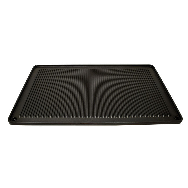 Omcan 44369 Grill & Pizza Tray, Rectangular 12" x 20" GN 1/1 Non-Stick Coated Griddle Pan
