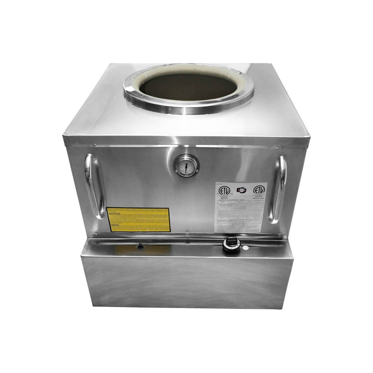 Omcan 44386 (Ce-In-2830) Tandoor Clay Oven, Natural Gas, 28"W X 30"D X 36"H