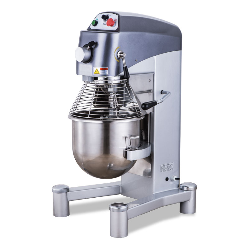 Omcan 44389 Floor Model 40 qt Planetary Mixer with Guard and Timer, 3-Speed, 2200W, 2-9/10 hp | 27.8" Wide