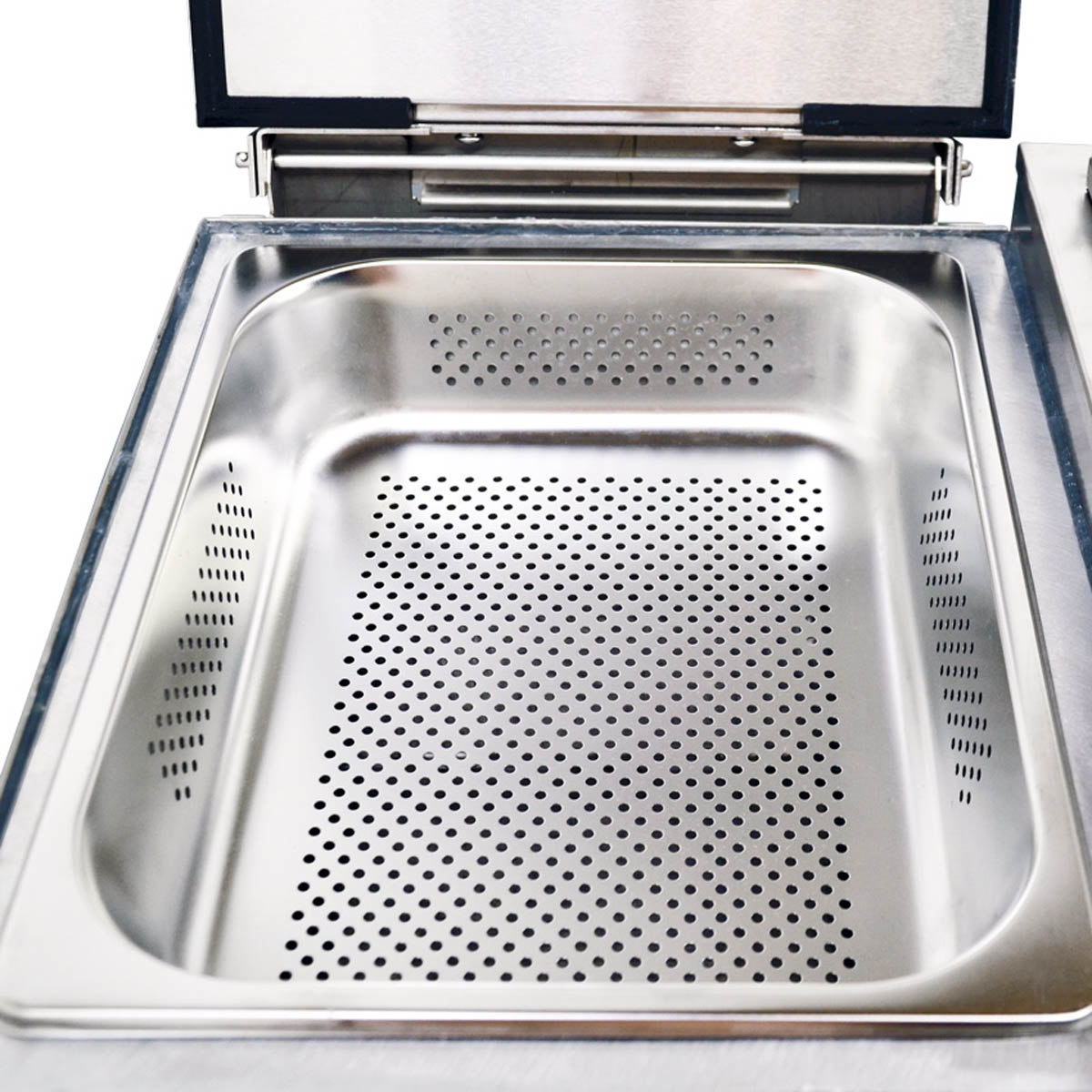 Omcan 44407 (Fw-Cn-1800) Steamer, Electric, Countertop, Half-Size Pan | 16.4" Wide