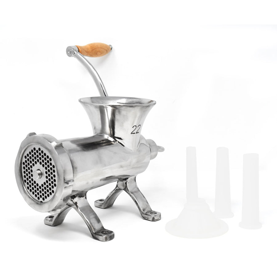 Omcan 44419 Manual Meat Grinder | 10.5" Wide