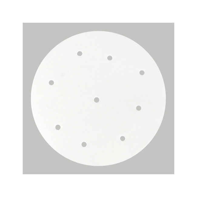 Omcan 44431 4" Round Hamburger Patty Paper, Perforated, Wax Coated, 500 pcs per Pack