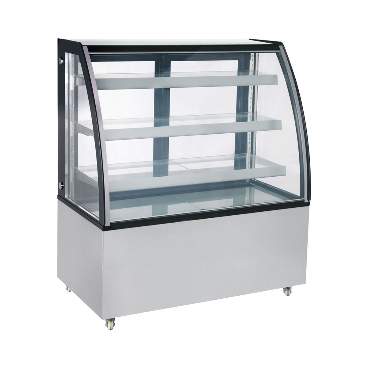Omcan 44502 48" Curved Refrigerated Deli Display Case