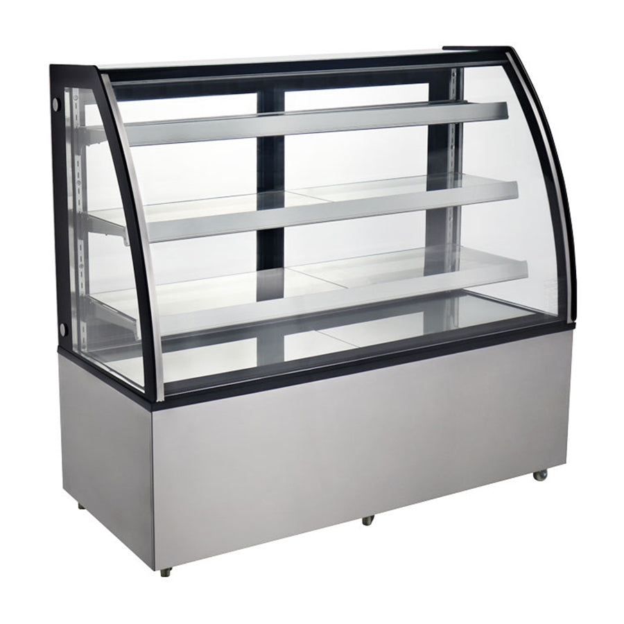Omcan 44504 72" Refrigerated Bakery Display Case