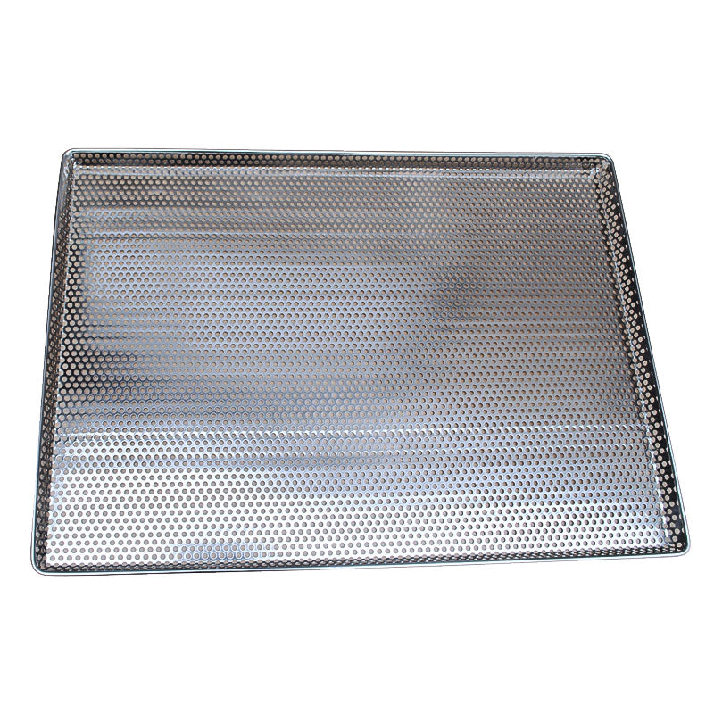Omcan 44577 Perforated Baking Tray, 18" x 26" x 1", Stainless Steel Construction