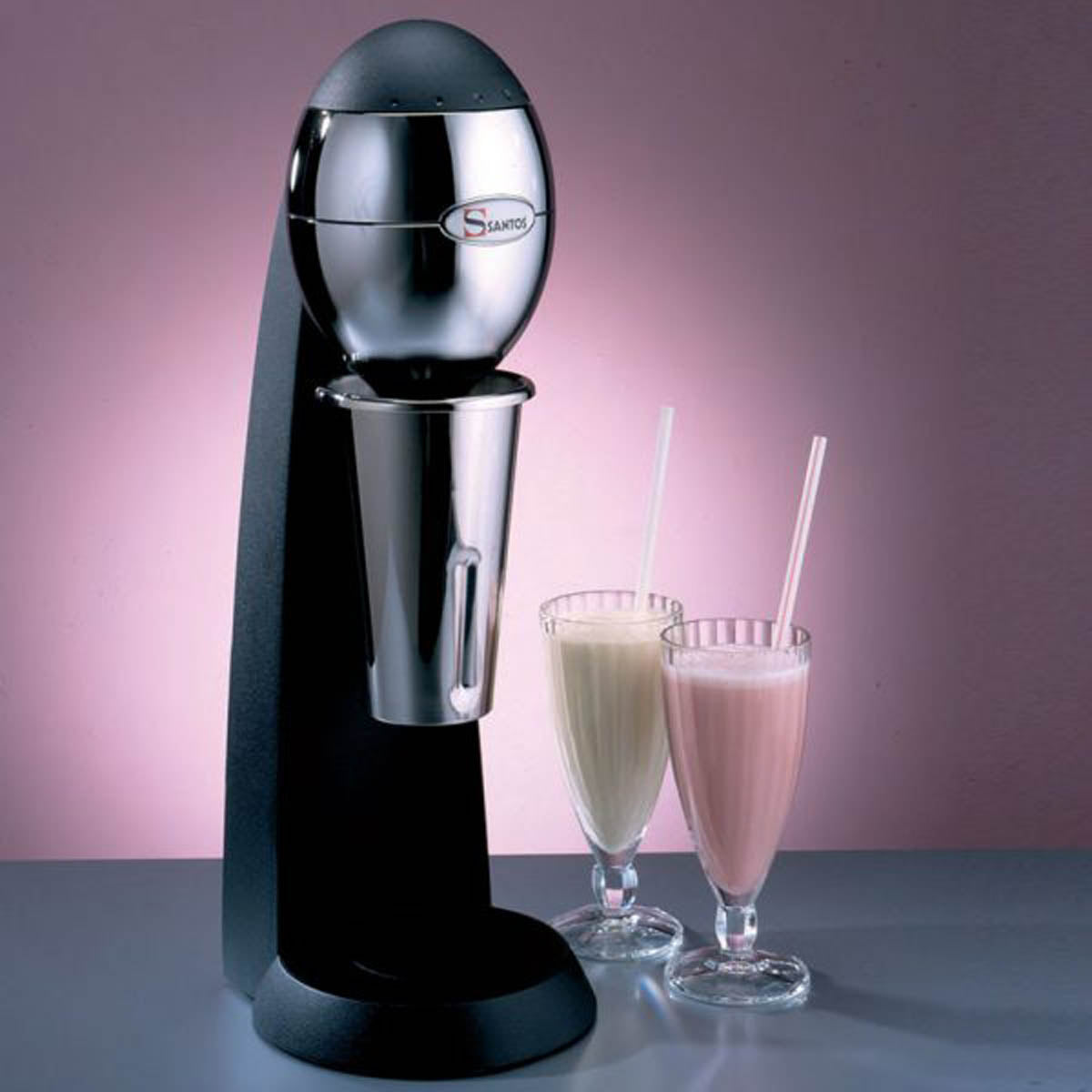 Omcan 44634 Single Spindle Santos Drink Mixer Variable Speed | 7.5" Wide