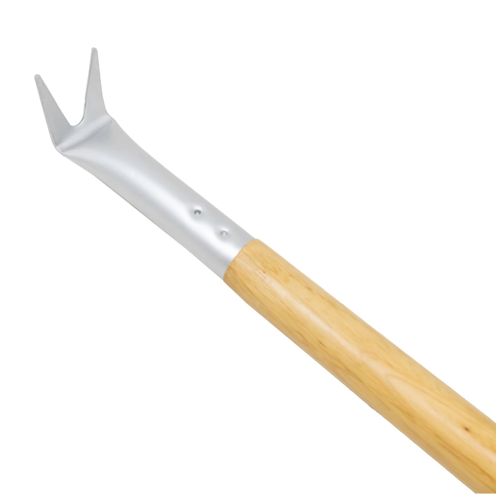 Omcan 44969 Pizza Bubble Popper - 39" Aluminum Pizza Tools & Accessories Tool with Wooden Handle
