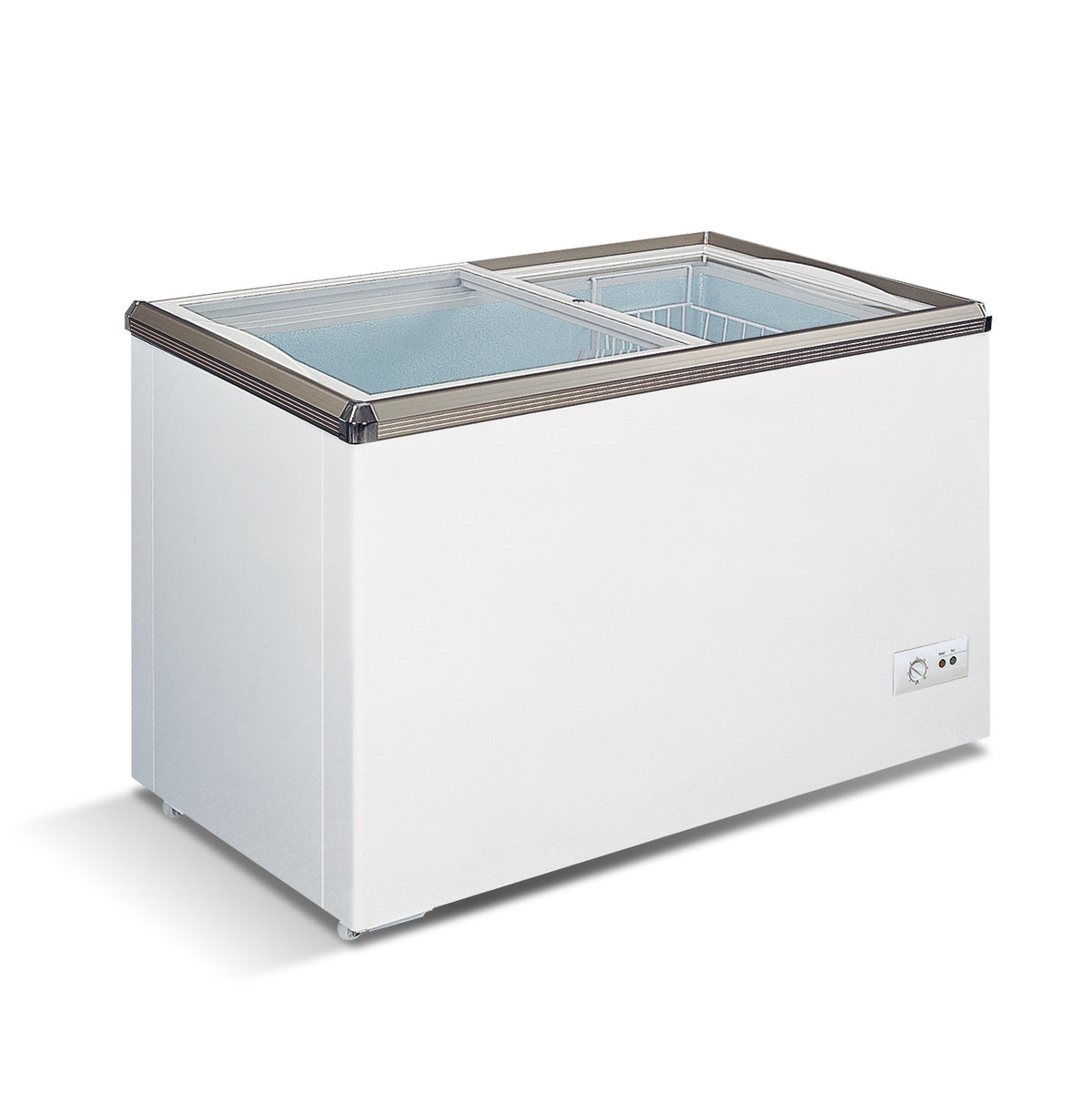 Omcan 45292 34" Flat Lid Ice Cream Display Freezer, 7.1 cu. ft.