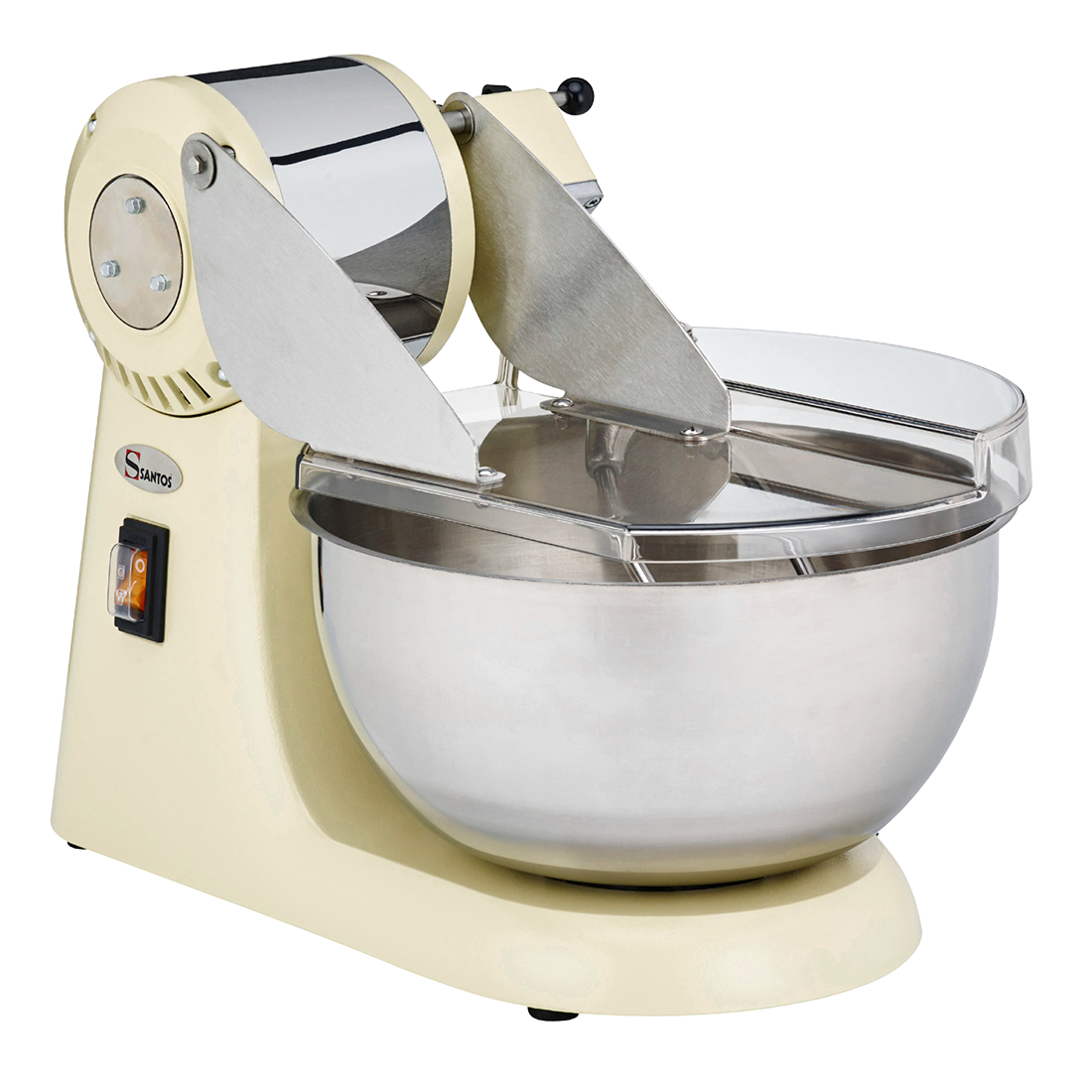 Omcan 45637 (Santos 18) Trento Santos Dough Mixer, 10L Bowl Capacity | 17" Wide