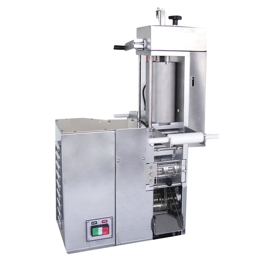 Omcan 46296 (PM-IT-0030-R) Countertop Ravioli Machine, 44-55 lbs Output/hr, Interchangeable Molds, 250 Watts, 1/3 Hp | 17.7" Wide