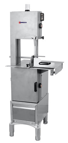 Omcan 46786 80" Stainless Steel Meat & Bone Saw, 2 HP, 220V 60Hz, Floor Model, cETLus, ETL Sanitation, 80" Blade