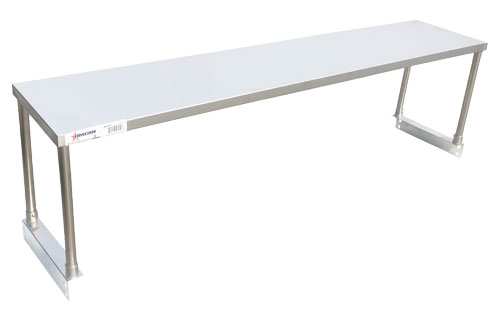 Omcan 47019 Table-Mounted Overshelf | 58" Wide