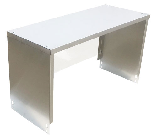 Omcan 47021 Sneeze Guard For 2 Pan Steam Table, 30"W X 12"D X 15"H