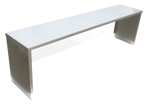 Omcan 47024 Sneeze Guard For 5 Pan Steam Table, 72"W X 12"D X 15"H