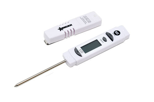 Omcan 47203 Digital Probe Thermometer, 1-1/4" LCD Display, Protective Sleeve, NSF