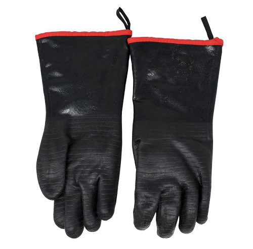 Omcan 47260 17" Heavy-Duty Heat-Resistant Neoprene Gloves, Waterproof, Easy to Clean